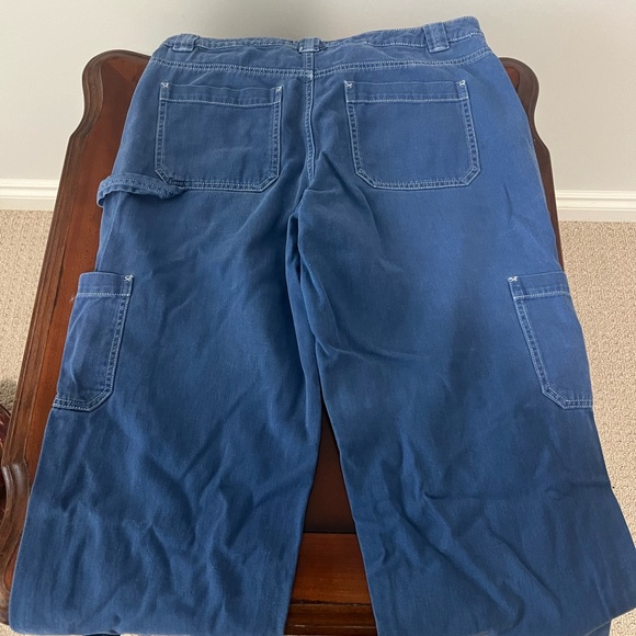 Garage Cargo Jeans, Blue - Picture 2 of 3